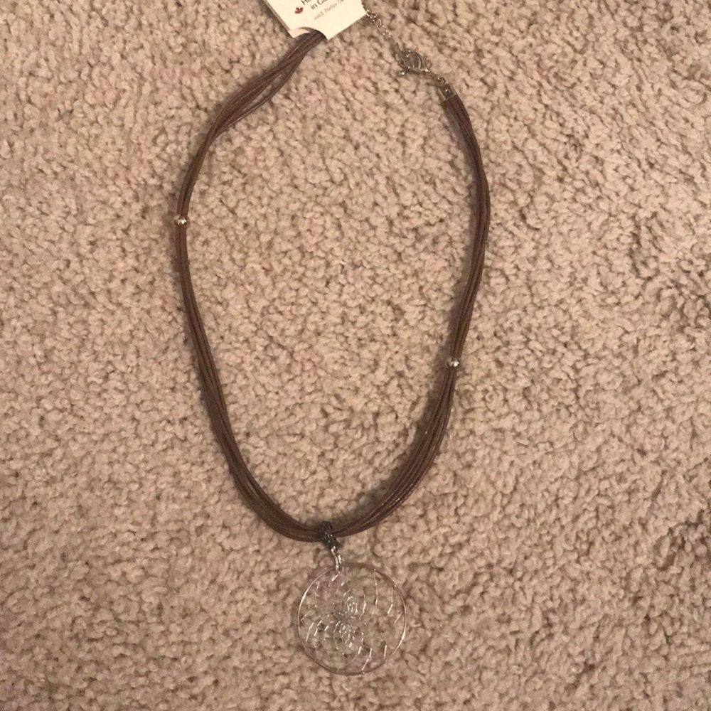Dream catcher necklace